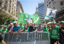 ATE REALIZA PARO NACIONAL EN RECLAMO DE MEJORAS SALARIALES Y CONTRA EL AJUSTE